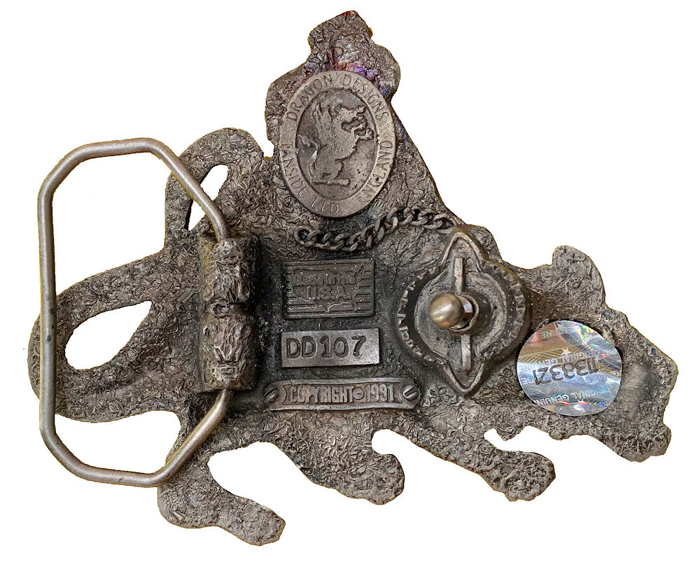 Rat Girl Belt Buckle